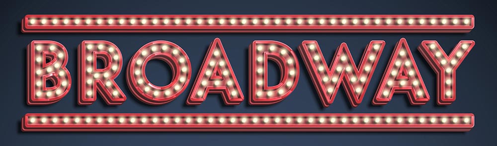 Banner - Broadway Letters - 1000px