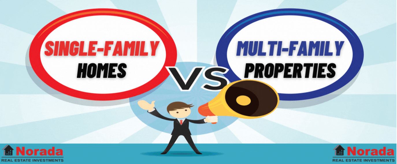 Single Family Rental Homes vs Multi-Family Investing in 2024