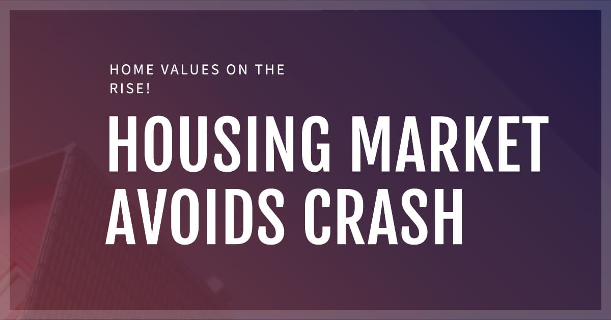 US Home Values Rise as Housing Market Avoids Crash