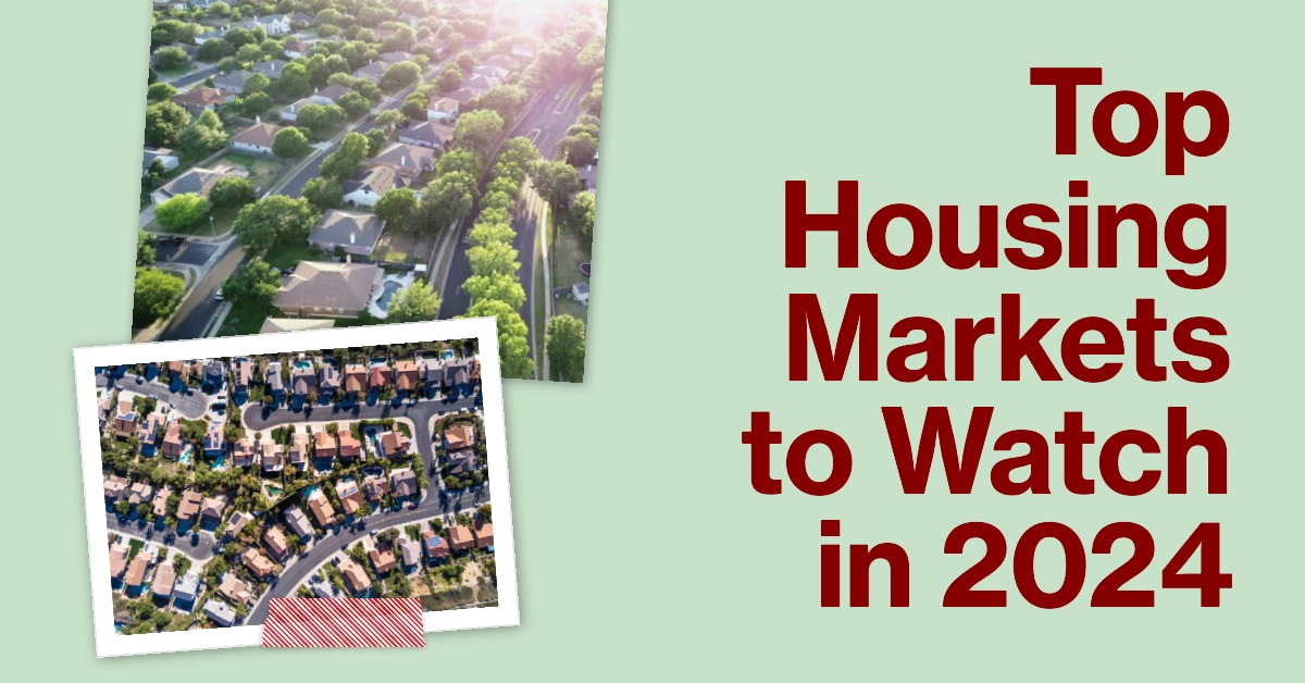Hottest Housing Markets Predicted for 2024