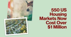 Housing Market Trends: 550 Places Now Over $1 Million: Is a Bubble Brewing?