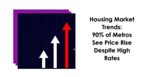 Housing Market Trends: 90% of Metros See Price Rise Despite High Rates
