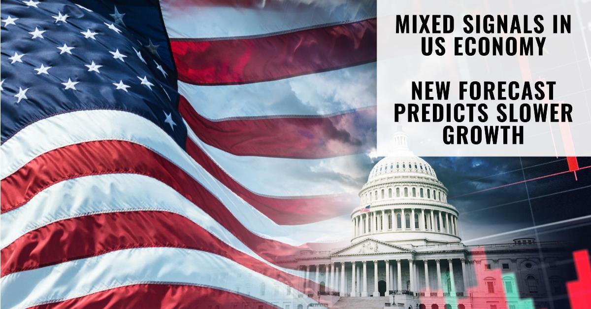 Mixed Signals in US Economy: New Forecast Predicts Slower Growth