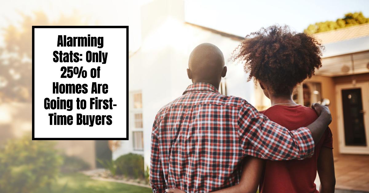 Housing Market Crisis: Only 25% of Homes Sold to First-Time Buyers