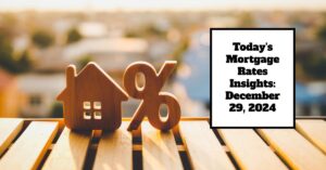 Today's Mortgage Rates Insights: December 29, 2024