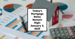Today's Mortgage Rates Remain High: January 5, 2025 Insights