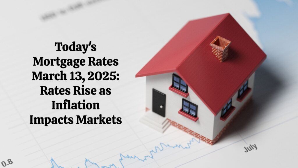 Today's Mortgage Rates March 13, 2025: Rates Rise as Inflation Impacts Markets