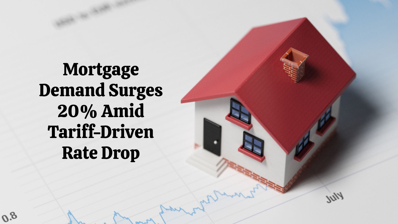 Mortgage Rates Drop: Demand Surges 20% Amid Tariff-Driven Turmoil