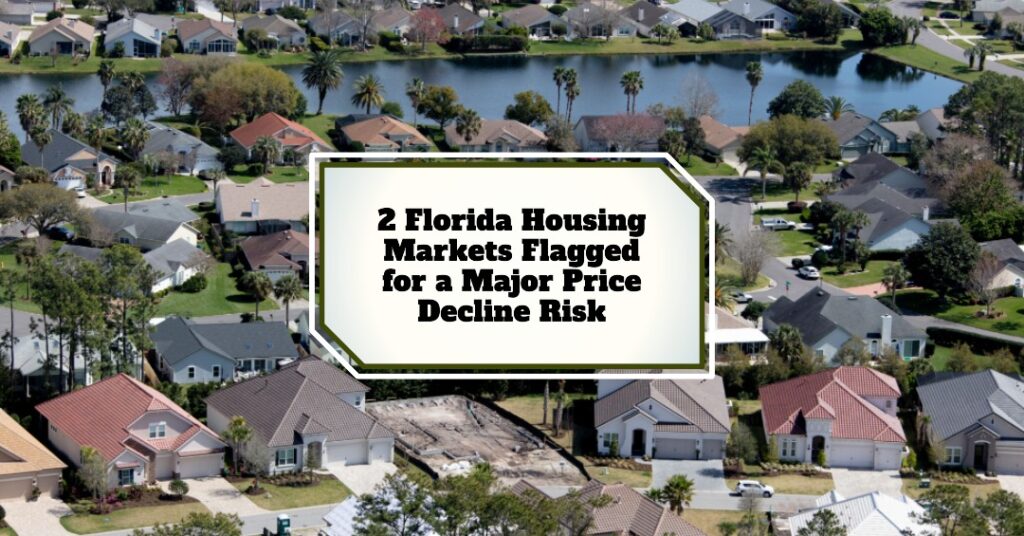2 Florida Housing Markets Flagged for a Major Price Decline Risk