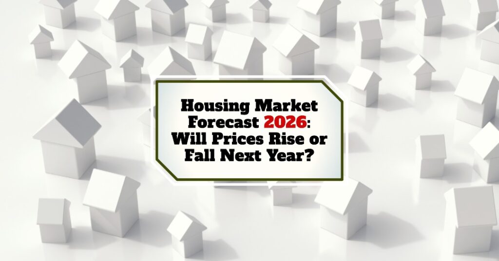 Housing Market Forecast 2026: Will Prices Rise or Fall Next Year?
