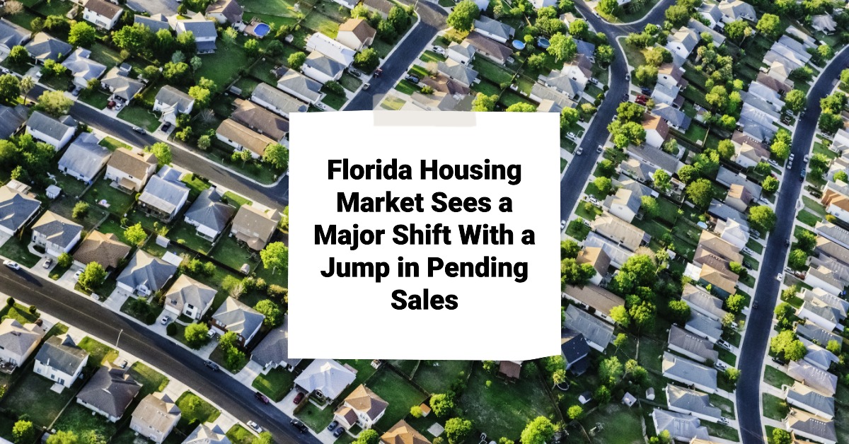 Florida Housing Market Sees a Major Shift With a Jump in Pending Sales