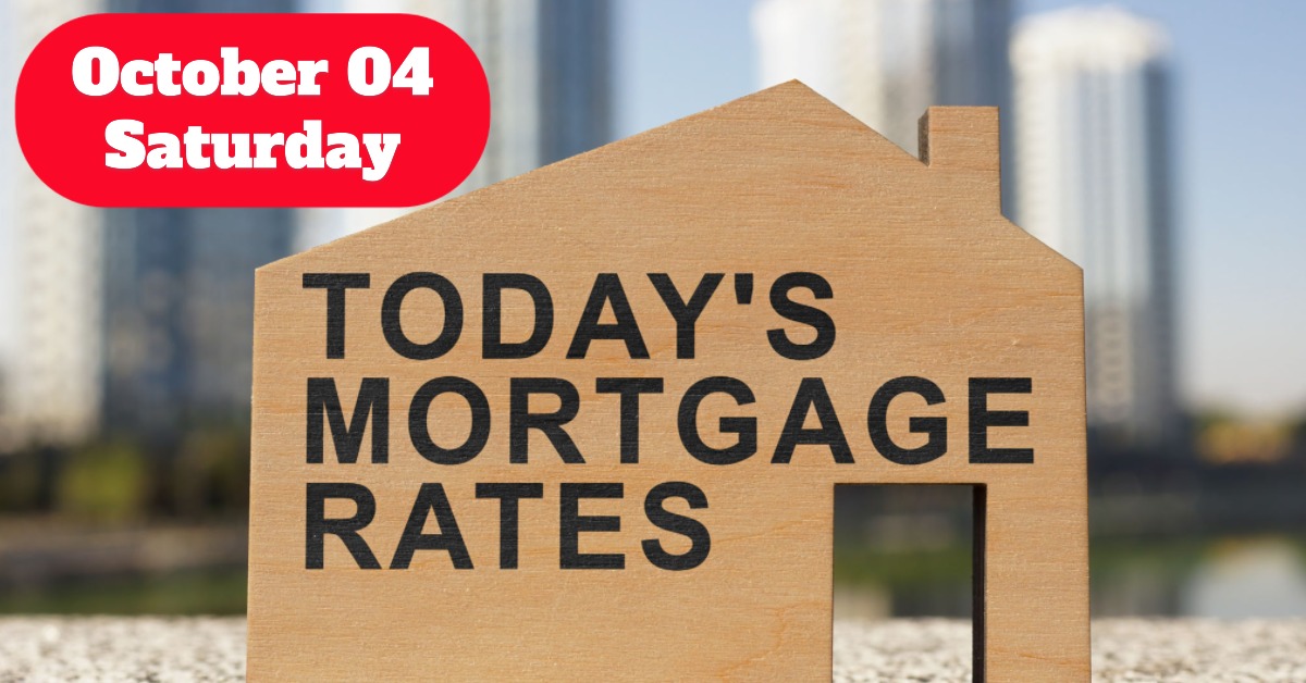 Today’s Mortgage Rates – October 4, 2025: 30-Year FRM Drops Significantly by 37 Basis Points