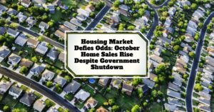 Housing Market Defies Odds: October Home Sales Rise Despite Government Shutdown