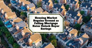 Housing Market Regains Ground as Falling Mortgage Rates Unlock Buyer Savings