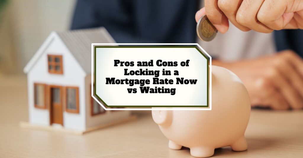Pros and Cons of Locking in a Mortgage Rate Now vs Waiting