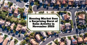Housing Market Sees a Surprising Burst of Sales Activity in November 2025