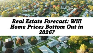 Real Estate Forecast: Will Home Prices Bottom Out in 2026?