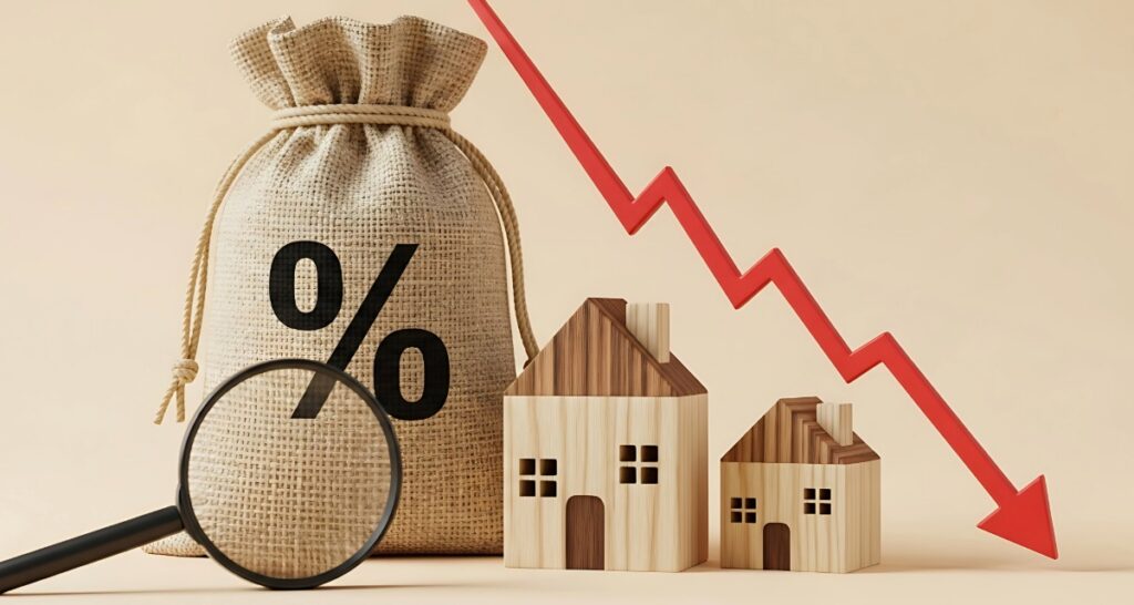 30-Year Fixed Mortgage Rate Drops by 28 Basis Points Year Over Year