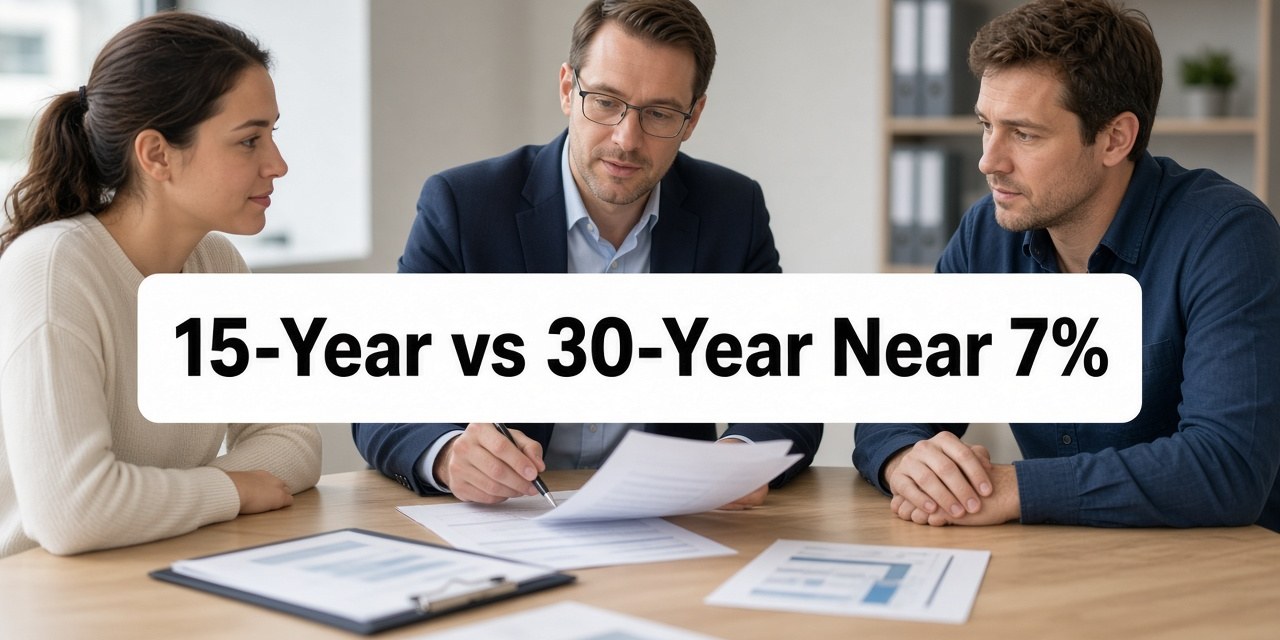 15-Year Mortgages Still Undercut 30-Year Rates Near 7% — Who Can Afford the Higher Payment